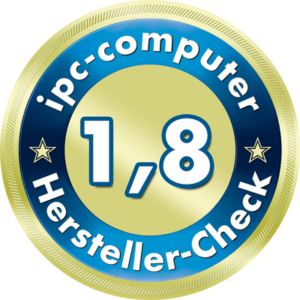 Ein Top-Ergebnis für ACER im IPC-Computer Hersteller Check für Notebook-Hersteller.