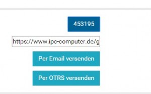 Support ID von IPC-Computer erzeugt