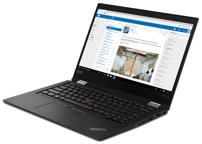 Ein ThinkPad X390 welches sich auch as Tablet verwenden lässt