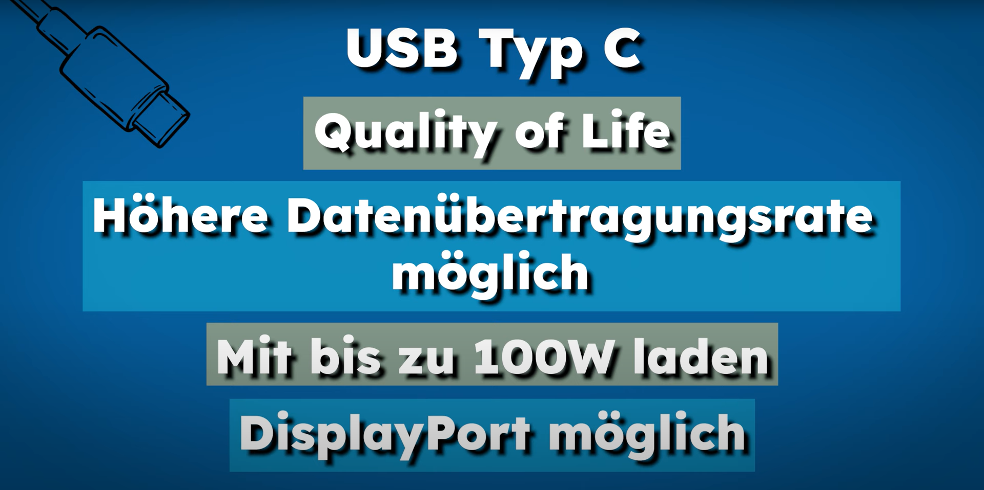 Erklärung Unterschiede USB-C, Thunderbolt und USB - ipc-computer.de Blog