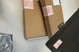 Typisches Garantie Siegel einer Fälschung